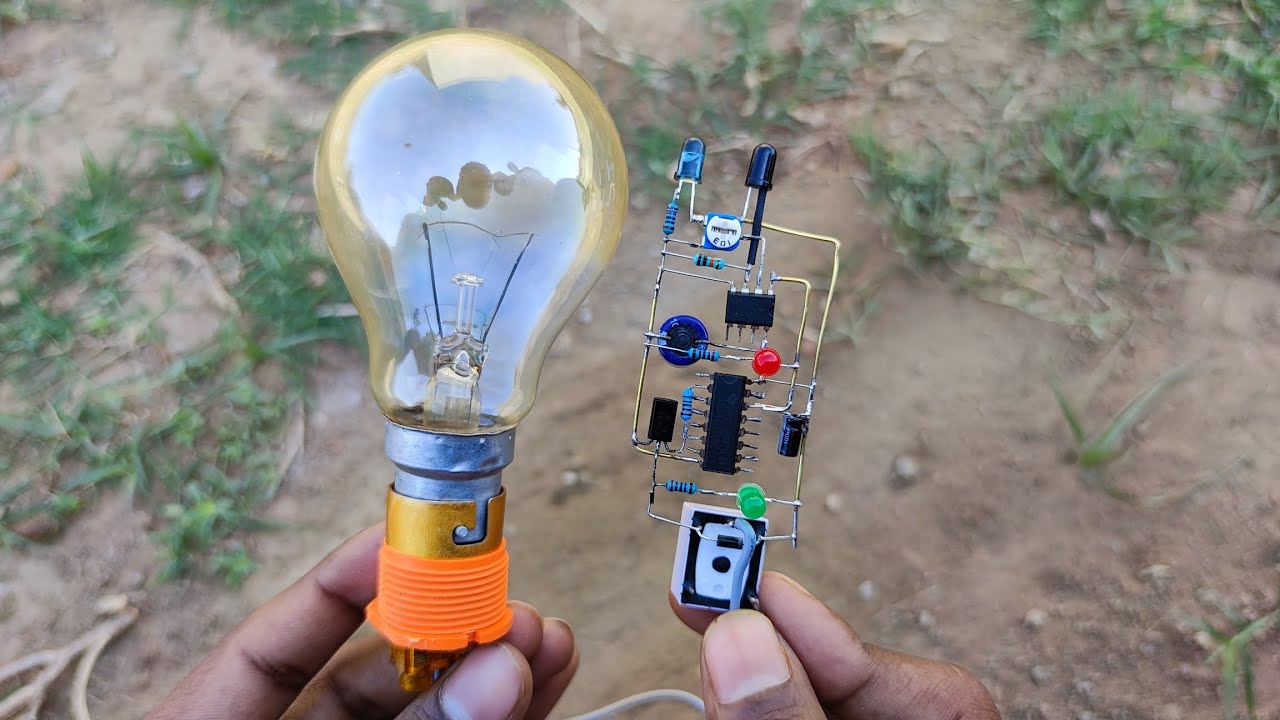 Motion sensor Circuit For AC & DC Equipment's - YouTube