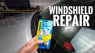 Rain-X Windshield Repair Kit - How to repair your own windshield at home.