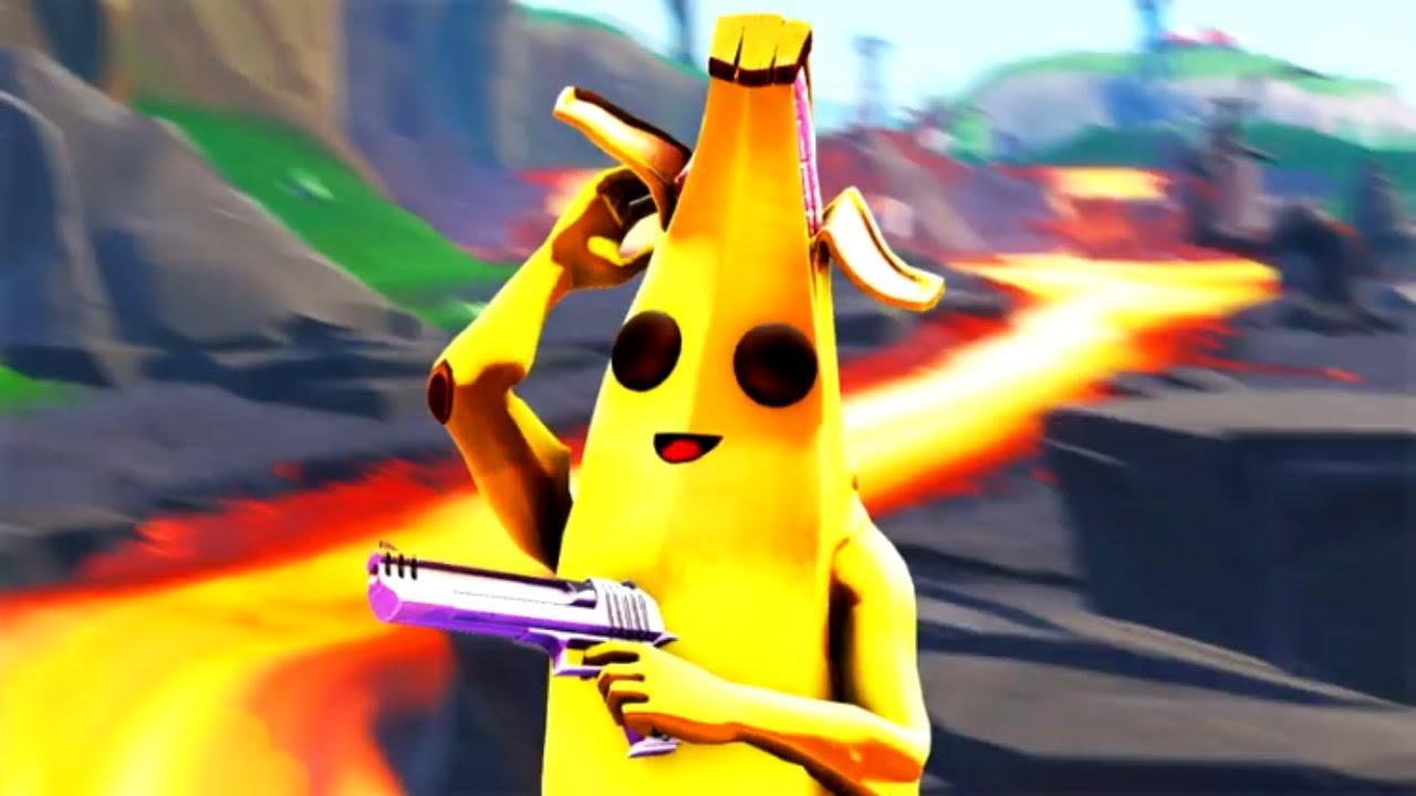 Banana Fortnite Thumbnails Banana Style Fortnite 3d Render Ios Android Youtube