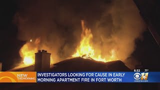 2-Alarm Fire At Fort Worth Apartment Complex