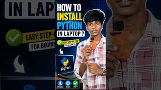 🐍 How to Install Python in Laptop? 💻#Python #PythonTutorial #CodingTamil #LearnPython #Python
