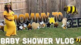 #Babyshower #Mommytobee  QUEEN BEE BABY SHOWER VLOG