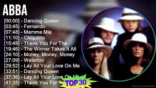 ABBA 2024 MIX Favorite Songs  Dancing Queen, Fernando, Mamma Mia, Chiquitita