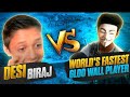 Biraj Bhai vs Indian Fastest Player 1vs1 clashsquad