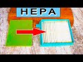 HEPA-фильтр для пылесоса своими руками.DIY HEPA filter for a vacuum cleaner