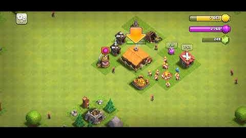 CLASH of clans-Gameplay walkthrough Part 1 (Android ,Ios Gameplay )