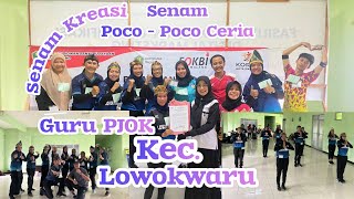 Senam Poco - Poco Ceria Untuk anak SD | Guru pjok Kec. Lowokwaru Kota Malang