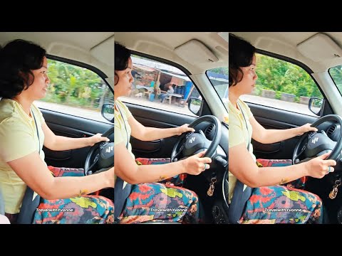 Sama ka, ako ang first time driver mo? #YvonneBautista 4wheels ready to go