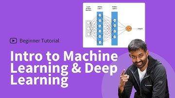 Machine Learning And Deep Learning Beginner Intro And Overview [W/Code]