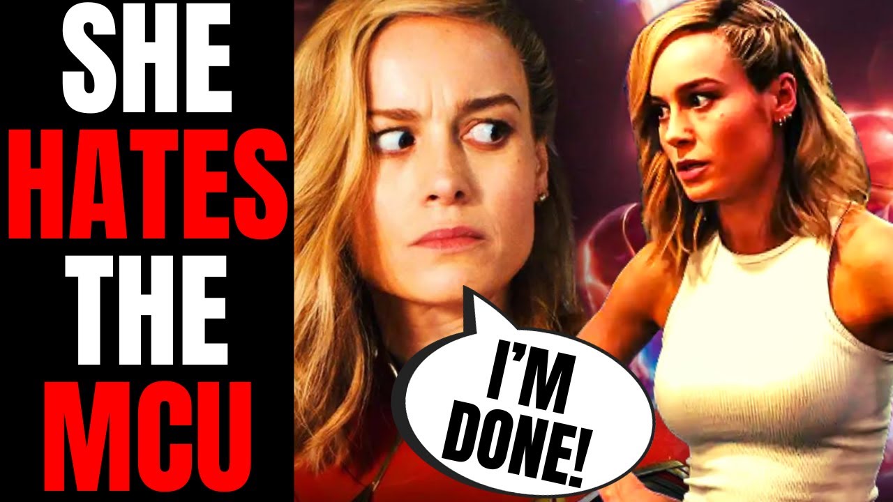 Brie Larson IS DONE With The MCU | She Wants OUT After Fan BACKLASH And Marvel DESTROYED Her