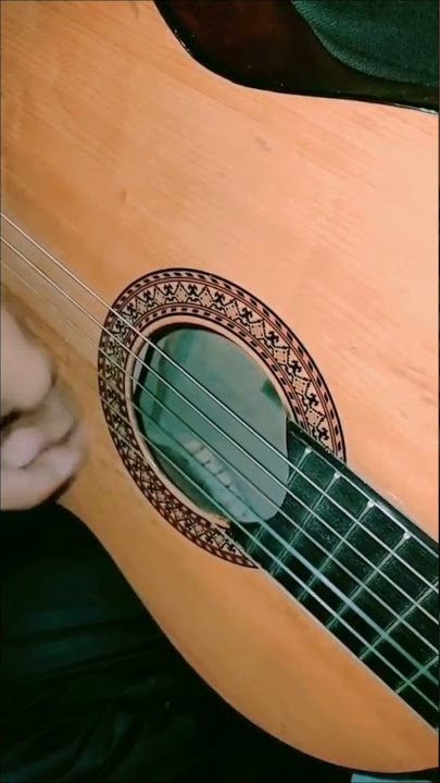 mentahan main gitar pas