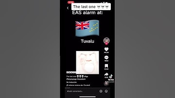Tuvalu’s EAS alarm vs the antartica  🇹🇻 vs 🇦🇶 in eas 🚨 😂😂😂