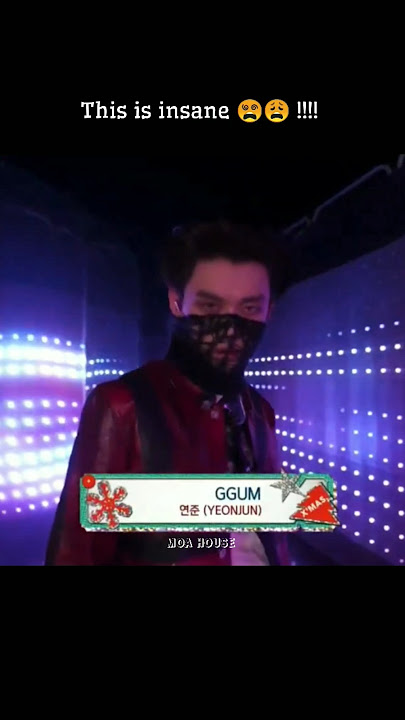 Have a ggumy christmas MOA 🎄 #yeonjun #sbsgayodaejeon #shorts