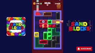 Sand Block - level 173 - Gameplay walkthrough