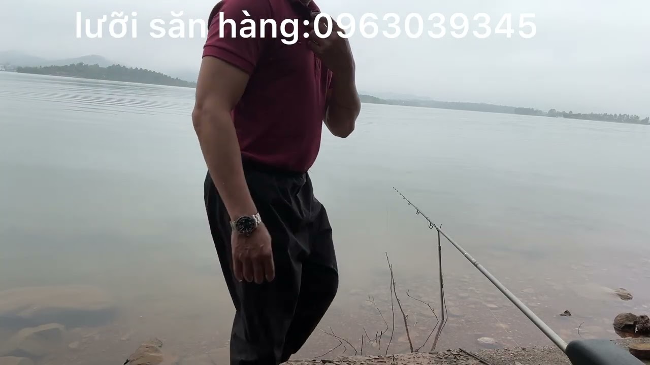 câu trắm đen tự nhiên hồ đại lại