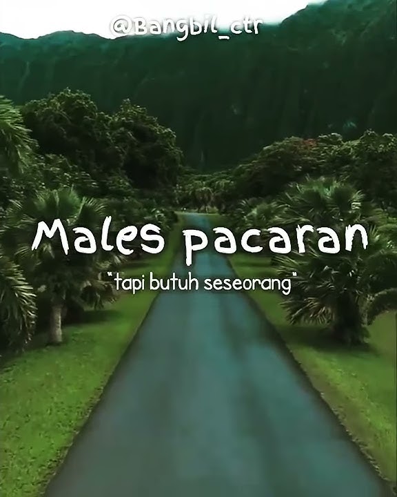 Status wa terbaru sedih, sendiri itu sepi.