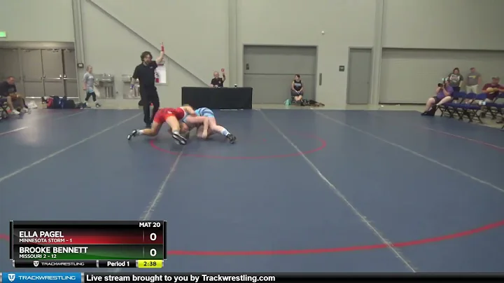 200 Lbs 2nd Wrestleback (8 Team) - Ella Pagel, Minnesota Storm Vs Brooke Bennett, Missouri 2 0eaf