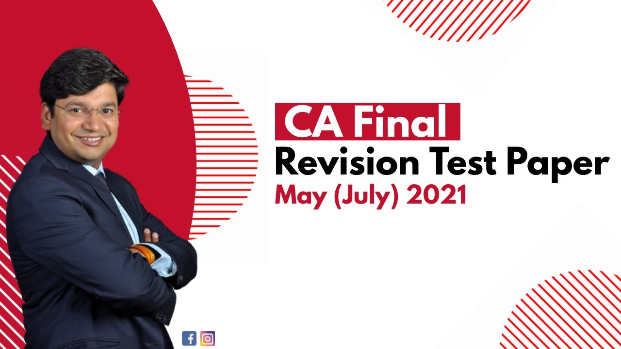 CA Final IDT (GST+Customs) Revision Test Paper (RTP) Solution || May ...