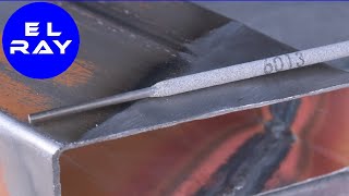 How to weld thin profiles with electrode 6013 1/16 (1.6mm)