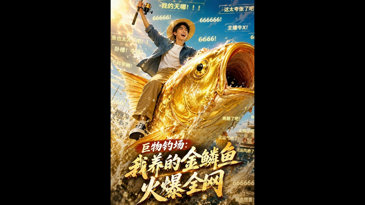巨物釣場：我養的金鱗魚火爆全網