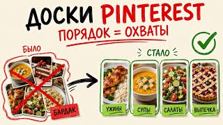Как оформить доски в Pinterest, чтобы росли охваты в 2026