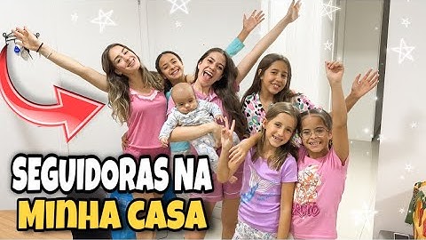 SEGUIDORAS INVADIRAM A FESTA DO PIJAMA 🥳🎉🩷