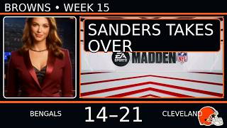 Cleveland Browns Recap — Week 15: Shedeur Sanders Ignites Cleveland | Browns 21–14 Bengals