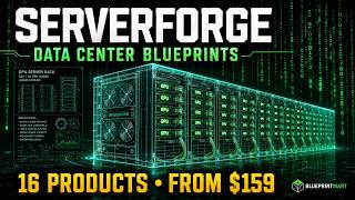 ServerForge: Premium Data Center Blueprints | AI/ML Servers, HPC, Edge Computing & More