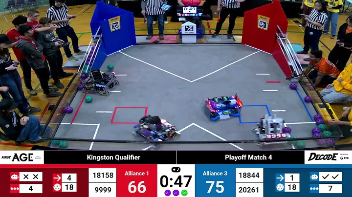Upper Bracket  Round 2 Match 4 - 2025 FTC Kingston Qualifier