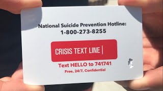 Why California student ID cards now include suicide prevention information