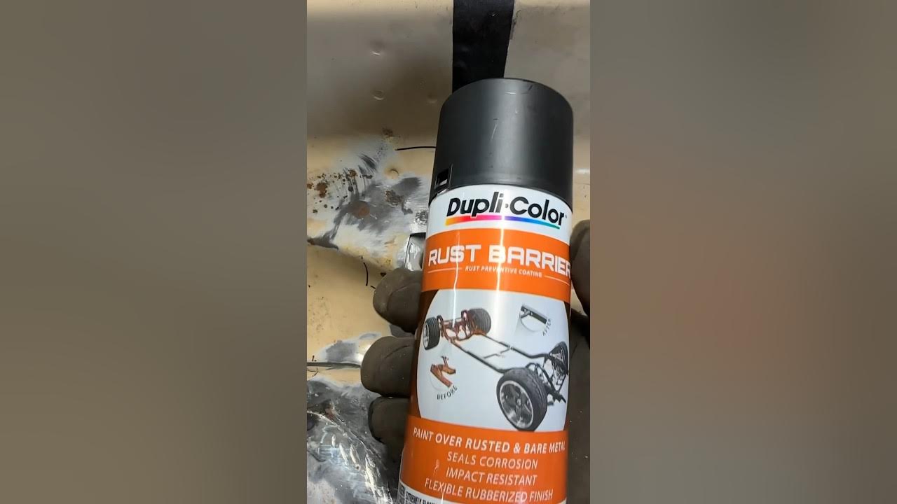 Prevent RUST 👉 DupliColor Aerosol Rust Barrier YouTube