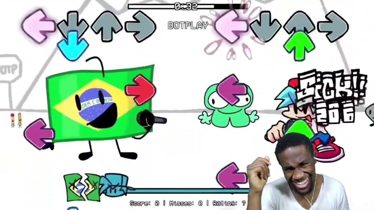 SING A LITTLE LOUDER! | 2in1: ANOSIMBIB 8B: It’s an FNF Mod! & ANOSIMBIB 9: Leaf Me Alone Reaction