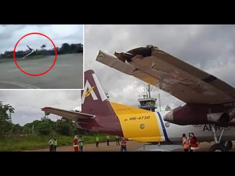 INCIDENT Wingtip of Antonov An-26 hit ground during a low altitude pass