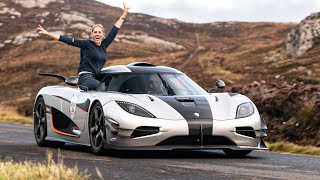 Crazy GIRL driving $7.4 MILLION Koenigsegg One:1!!