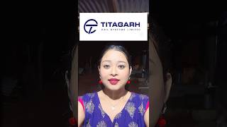 Titagarh Rail System Stock Fundamental &amp; Technicial Analysis #stockmarket#trading#viral#trending