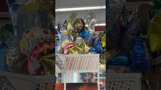 five below balloons display