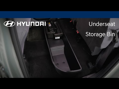 Underseat Storage Bin | SANTA CRUZ | Hyundai