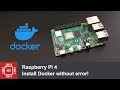 Устанавливаем Docker на Raspberry Pi 4 без ошибок!