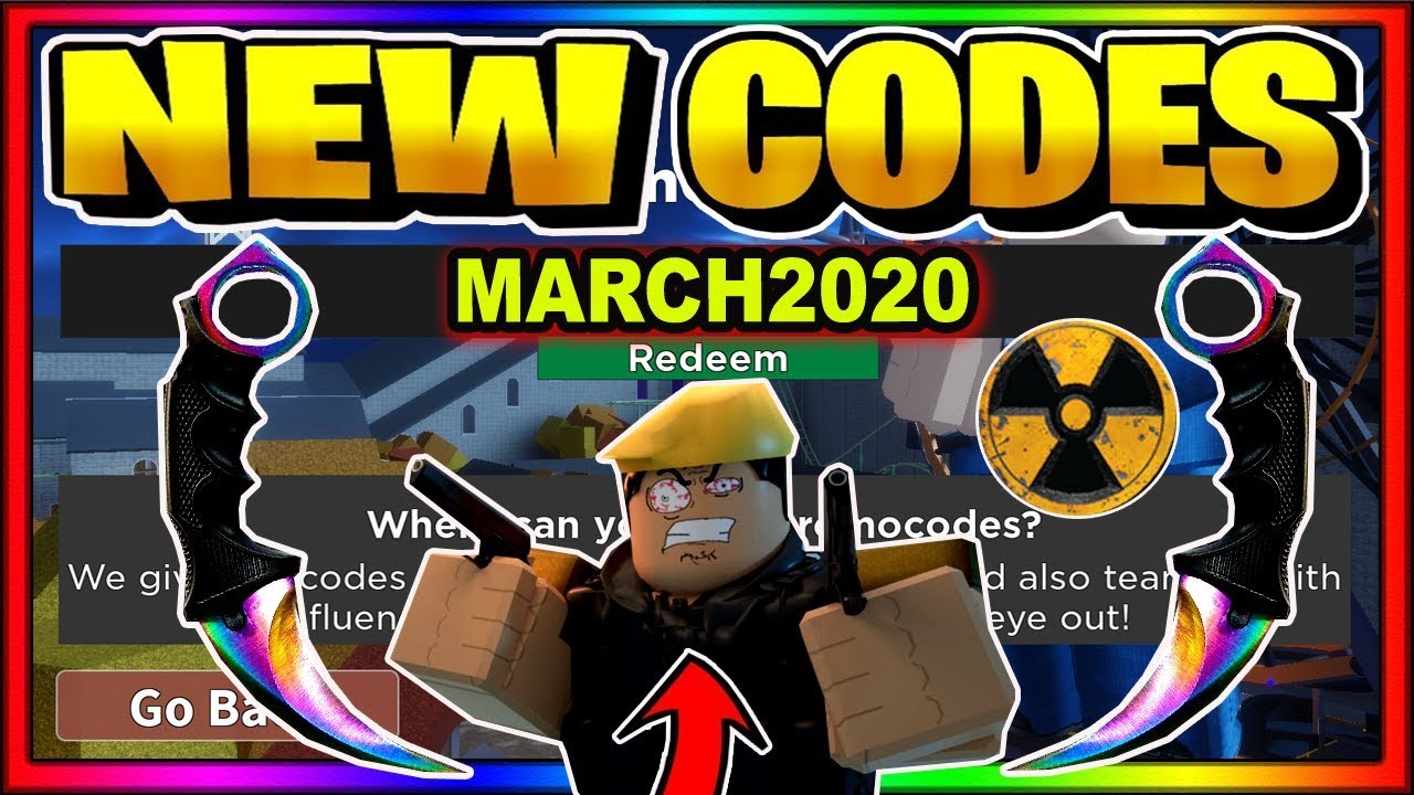 ALL NEW CODES 2020! Roblox Arsenal ☠️NEW CODE UPDATE☠️ ...