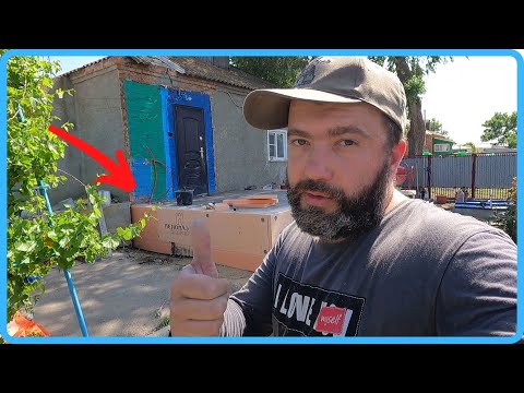 ПЕРЕСТРОЙКА ДЕРЕВЕНСКОГО ДОМА | СТЯЖКА + УТЕПЛЕНИЕ цоколя ЭППС