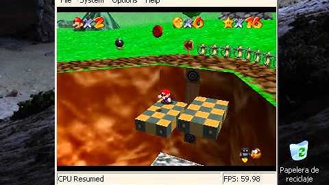 Super Mario 64 - Behind  Chain Chomp