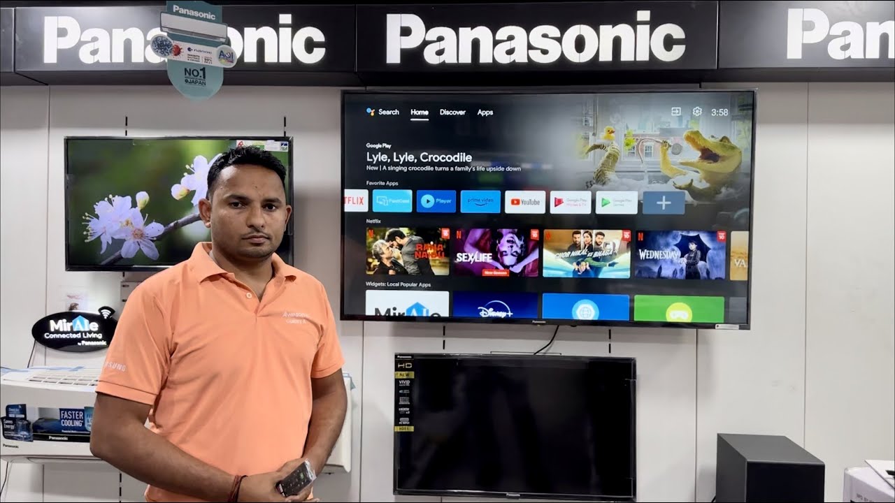 Smart TV 4K UHD LED 55” Panasonic TC-55GX500B - Android Wi-Fi