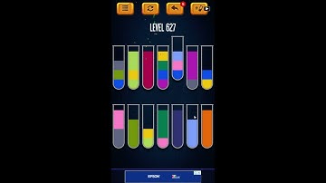 Water Sort Puzzle - Color Liquid Sorting Game Level 627 Solution