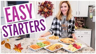 3 Easy Appetizer Recipes
