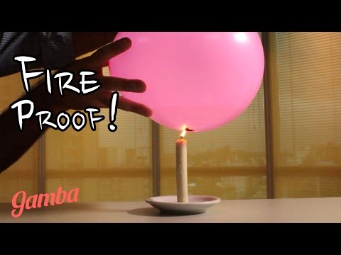 Fireproof Balloon Experiment - Tricks for Kids