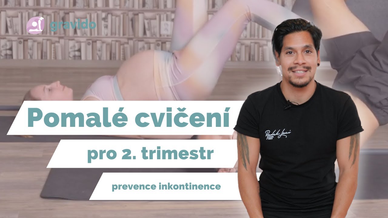 Lekce gravido: Cvičení pro 2. trimestr těhotenství pro prevenci inkontinence