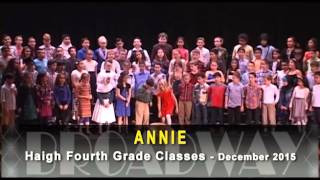 Haigh Elementary Kids on Broadway Dec 2015