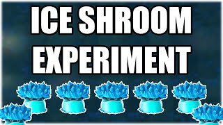 Ice Shroom Experiment | Plants VS Zombies