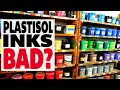 4 Disadvantages of Plastisol Inks