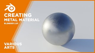 How To Make Metal Material In Blender 2.91 - YouTube